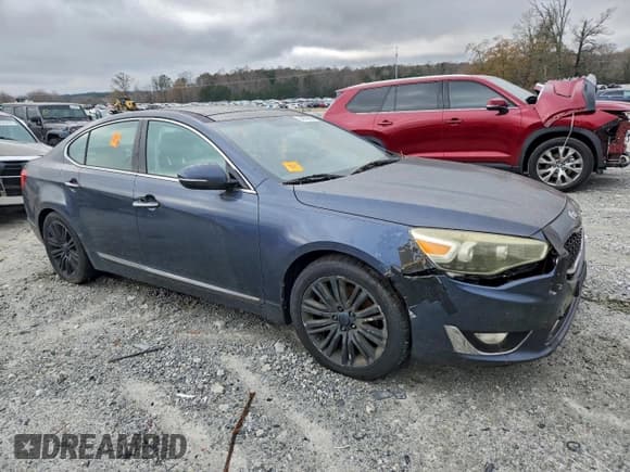 ✅ 2014 Kia Cadenza Premium • VIN: KNALN4D75E5135964 • Lot: 94974565. Listed on Copart with Not provided. Free auction sales archive from the USA and detailed vehicle history report at DreamBid. Image 4.