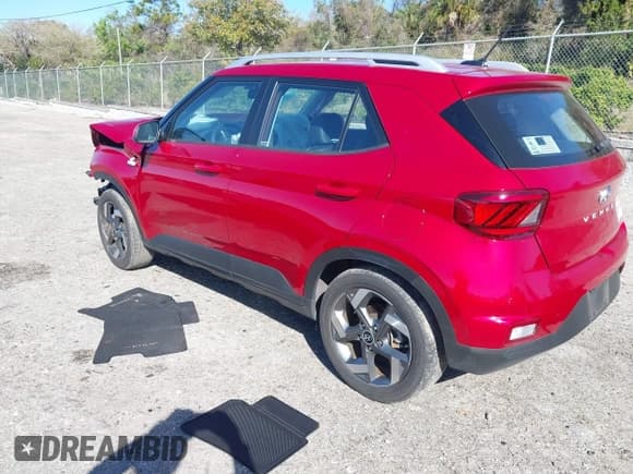 ✅ 2023 Hyundai Venue SEL • VIN: KMHRC8A35PU242819 • Lot: 41741731. Listed on IAAI with 9,081 mi. Free auction sales archive from the USA and detailed vehicle history report at DreamBid. Image 3.