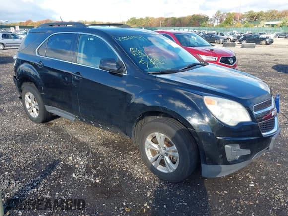 ✅ 2013 Chevrolet Equinox LT • VIN: 2GNFLEEK7D6375767 • Лот: 43563921. Опубликован ранее на IAAI с пробегом 156 613 миль. Бесплатный доступ к архиву аукционных продаж из США и подробный отчёт об истории автомобиля на DreamBid. Изображение 1.
