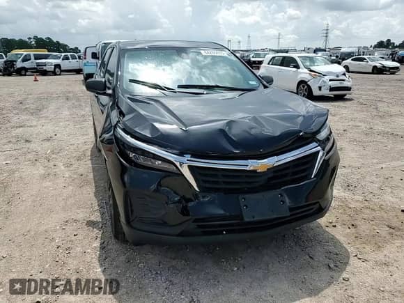 2024 Chevrolet Equinox LS with VIN 3GNAXHEG8RL145797, listed as a Copart auction lot 64265655 with 34,841 mi miles and Salvage title. Bid and sale history available at DreamBid. Image 14.