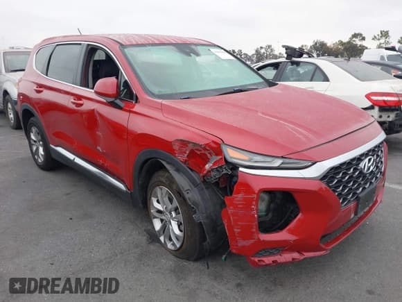 ✅ 2019 Hyundai Santa Fe SE • VIN: 5NMS23AD0KH001108 • Лот: 43396108. Опубликован ранее на IAAI с пробегом 90 967 миль. Бесплатный доступ к архиву аукционных продаж из США и подробный отчёт об истории автомобиля на DreamBid. Изображение 1.