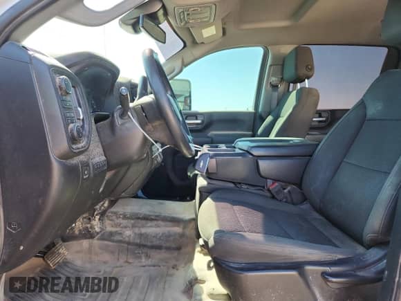 2024 Chevrolet Silverado 2500HD Work Truck with VIN 1GC4YLE75RF256145, listed as a Copart auction lot 85880485 with 56,416 mi miles and Salvage title. Bid and sale history available at DreamBid. Image 7.