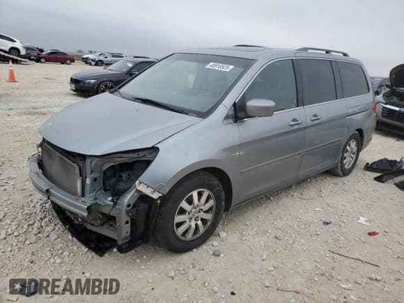 ✅ 2010 Honda Odyssey EX-L • VIN: 5FNRL3H79AB035026 • Lot: 45910525. Listed on Copart with 133,818 mi. Free auction sales archive from the USA and detailed vehicle history report at DreamBid. Image 1.