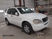 ✅ 2000 Mercedes-Benz M 320/430/500 • VIN: 4JGAB54E2YA166846 • Lot: 41744657. Listed on IAAI with 226,711 mi. Free auction sales archive from the USA and detailed vehicle history report at DreamBid. Image 1.