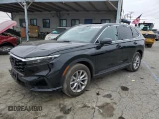 ✅ 2023 Honda CR-V EX • VIN: 7FARS4H47PE016924 • Лот: 81758455. Опубликован ранее на Copart с пробегом 27 802 миль. Бесплатный доступ к архиву аукционных продаж из США и подробный отчёт об истории автомобиля на DreamBid. Изображение 1.