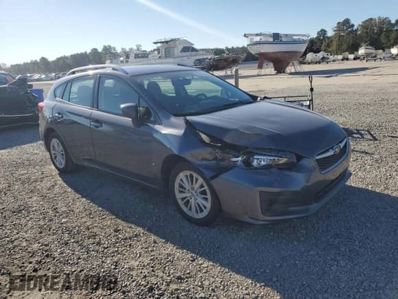 2017 Subaru Impreza Premium с VIN 4S3GTAB69H3732165, выставлен на аукционе Copart как лот 86874425 с пробегом 66 335 миль миль и Списание • Salvage title. История ставок и продаж доступна на DreamBid. Изображение 4.