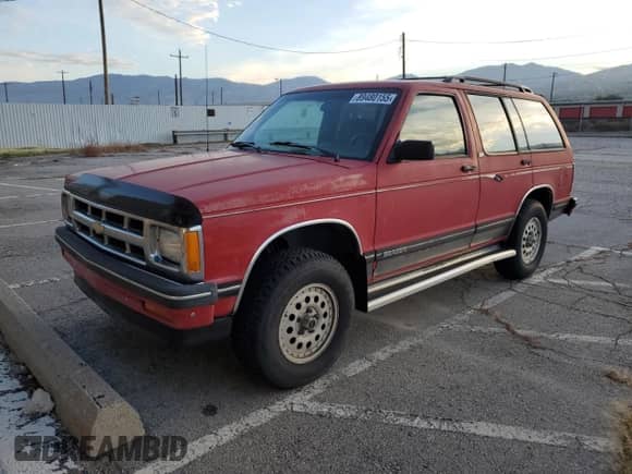 1994 Chevrolet Blazer z VIN 1GNDT13W4R0153113, wystawiony jako Copart lot #89480155 z przebiegiem 198 209 mil mil oraz Czysty tytuł • Clean title. Historia ofert i sprzedaży dostępna na DreamBid. Obrazek 1.