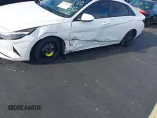 2021 Hyundai Elantra Blue with VIN KMHLM4AJ6MU008632, listed as a IAAI auction lot 43378878 with 61,640 mi miles and . Bid and sale history available at DreamBid. Image 6.