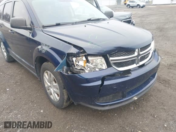✅ 2017 Dodge Journey SE • VIN: 3C4PDCAB8HT676537 • Lot: 43761883. Listed on IAAI with 172,251 mi. Free auction sales archive from the USA and detailed vehicle history report at DreamBid. Image 6.