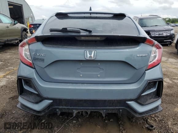 ✅ 2020 Honda Civic Sport • VIN: SHHFK7H47LU220194 • Lot: 53807375. Listed on Copart with Not provided. Free auction sales archive from the USA and detailed vehicle history report at DreamBid. Image 6.