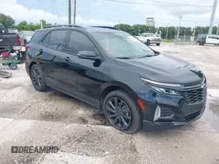 2024 Chevrolet Equinox RS with VIN 3GNAXMEG8RL208566, listed as a IAAI auction lot 42558003 with 2,448 mi miles and . Bid and sale history available at DreamBid. Image 1.