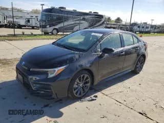 ✅ 2024 Toyota Corolla Hybrid SE • VIN: JTDBCMFE4R3038062 • Lot: 90906685. Listed on Copart with 5,751 mi. Free auction sales archive from the USA and detailed vehicle history report at DreamBid. Image 1.