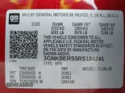 ✅ 2024 Chevrolet Blazer RS • VIN: 3GNKBERS5RS184241 • Lot: 41408120. Listed on IAAI with 11,857 mi. Free auction sales archive from the USA and detailed vehicle history report at DreamBid. Image 9.