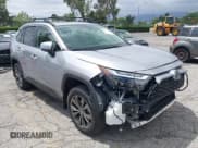 ✅ 2025 Toyota RAV4 Hybrid XLE Premium • VIN: JTMB6RFV5SD157761 • Lot: 42261188. Listed on IAAI with 3,586 mi. Free auction sales archive from the USA and detailed vehicle history report at DreamBid. Image 1.