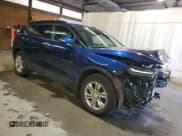 ✅ 2022 Chevrolet Blazer LT • VIN: 3GNKBJRS7NS140034 • Lot: 47756585. Listed on Copart with 16,469 mi. Free auction sales archive from the USA and detailed vehicle history report at DreamBid. Image 4.