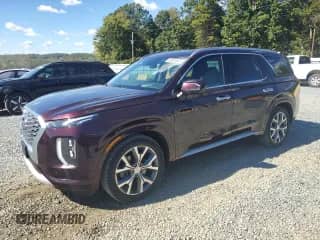 2022 Hyundai Palisade Limited z VIN KM8R5DHEXNU473559, wystawiony jako Copart lot #86665925 z przebiegiem 44 969 mil mil oraz Szkoda całkowita • Salvage title. Historia ofert i sprzedaży dostępna na DreamBid. Obrazek 1.