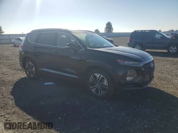 2019 Hyundai Santa Fe Limited z VIN 5NMS5CAA9KH102483, wystawiony jako Copart lot #82060895 z przebiegiem 67 037 mil mil oraz Szkoda całkowita • Salvage title. Historia ofert i sprzedaży dostępna na DreamBid. Obrazek 4.