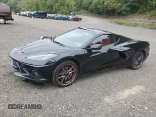 2024 Chevrolet Corvette 1LT с VIN 1G1YA2D42R5114048, выставлен на аукционе Copart как лот 69152445 с пробегом 3 085 миль миль и Списание • Salvage title. История ставок и продаж доступна на DreamBid. Изображение 1.