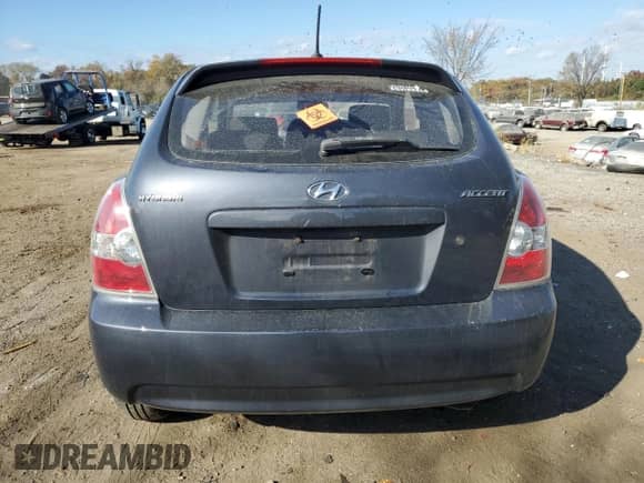 2010 Hyundai Accent GS z VIN KMHCM3AC3AU160780, wystawiony jako Copart lot #78606534 z przebiegiem 137 504 mil mil oraz Szkoda całkowita • Salvage title. Historia ofert i sprzedaży dostępna na DreamBid. Obrazek 6.
