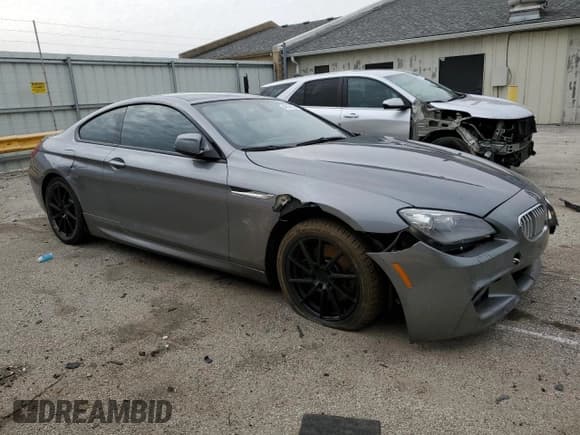 ✅ 2013 BMW 6 Series 650i xDrive • VIN: WBAYM1C53DDZ02397 • Lot: 48872655. Listed on Copart with Not provided. Free auction sales archive from the USA and detailed vehicle history report at DreamBid. Image 4.