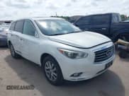 ✅ 2014 Infiniti QX60 • VIN: 5N1AL0MN8EC551831 • Lot: 43100164. Listed on IAAI with 129,815 mi. Free auction sales archive from the USA and detailed vehicle history report at DreamBid. Image 1.