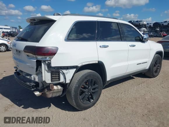 ✅ 2017 Jeep Grand Cherokee Limited • VIN: 1C4RJFBG7HC640900 • Лот: 43475339. Опубликован ранее на IAAI с пробегом 164 695 миль. Бесплатный доступ к архиву аукционных продаж из США и подробный отчёт об истории автомобиля на DreamBid. Изображение 4.