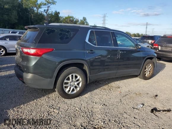 ✅ 2018 Chevrolet Traverse LT Cloth • VIN: 1GNERGKW0JJ183568 • Lot: 91621885. Wystawiony na Copart z przebiegiem 109 591 mil. Bezpłatny archiwum sprzedaży aukcyjnych z USA i szczegółowy raport historii pojazdu na DreamBid. Zdjęcie 3.