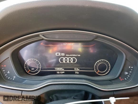 ✅ 2018 Audi Q5 Premium • VIN: WA1ANAFYXJ2199051 • Лот: 84553065. Опубликован ранее на Copart с пробегом 158 685 миль. Бесплатный доступ к архиву аукционных продаж из США и подробный отчёт об истории автомобиля на DreamBid. Изображение 9.