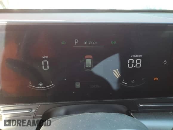 2024 Hyundai Kona SEL with VIN KM8HB3AB4RU068088, listed as a Copart auction lot 43825655 with 20,935 mi miles and Salvage title. Bid and sale history available at DreamBid. Image 9.