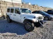 ✅ 2024 Jeep Wrangler Sahara • VIN: 1C4PJXEG9RW324469 • Lot: 82286315. Listed on Copart with 14,865 mi. Free auction sales archive from the USA and detailed vehicle history report at DreamBid. Image 4.