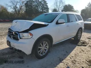 ✅ 2016 Dodge Durango SXT • VIN: 1C4RDHAG2GC459707 • Lot: 91202555. Wystawiony na Copart z przebiegiem 132 553 mil. Bezpłatny archiwum sprzedaży aukcyjnych z USA i szczegółowy raport historii pojazdu na DreamBid. Zdjęcie 1.