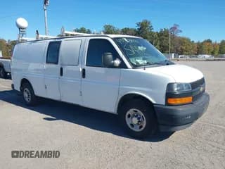 ✅ 2018 Chevrolet Express Cargo • VIN: 1GCZGHFG1J1172734 • Lot: 43388446. Listed on IAAI with 139,167 mi. Free auction sales archive from the USA and detailed vehicle history report at DreamBid. Image 1.