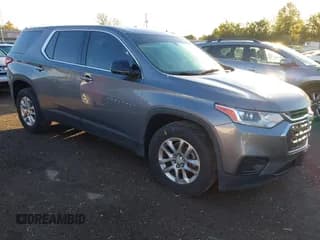 ✅ 2018 Chevrolet Traverse LS • VIN: 1GNERFKW8JJ108885 • Lot: 43478731. Wystawiony na IAAI z przebiegiem 135 600 mil. Bezpłatny archiwum sprzedaży aukcyjnych z USA i szczegółowy raport historii pojazdu na DreamBid. Zdjęcie 1.