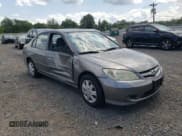 ✅ 2005 Honda Civic LX SSRS • VIN: 2HGES16665H555847 • Лот: 65775375. Опубликован ранее на Copart с пробегом 189 280 миль. Бесплатный доступ к архиву аукционных продаж из США и подробный отчёт об истории автомобиля на DreamBid. Изображение 4.