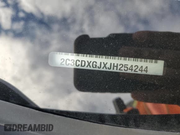 ✅ 2018 Dodge Charger R/T Scat Pack • VIN: 2C3CDXGJXJH254244 • Лот: 92025045. Опубликован ранее на Copart с пробегом 53 700 миль. Бесплатный доступ к архиву аукционных продаж из США и подробный отчёт об истории автомобиля на DreamBid. Изображение 12.