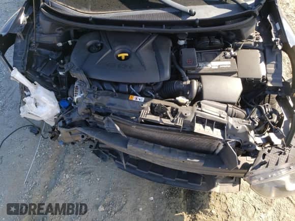 2017 Hyundai Elantra with VIN KMHD35LHXHU349349, listed as a Copart auction lot 66553455 with Not provided miles and Salvage title. Bid and sale history available at DreamBid. Image 11.