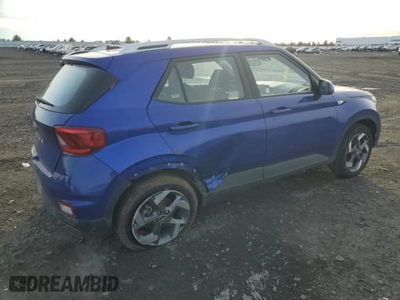 ✅ 2023 Hyundai Venue SEL • VIN: KMHRC8A39PU245951 • Lot: 41986125. Listed on Copart with 45,973 mi. Free auction sales archive from the USA and detailed vehicle history report at DreamBid. Image 3.