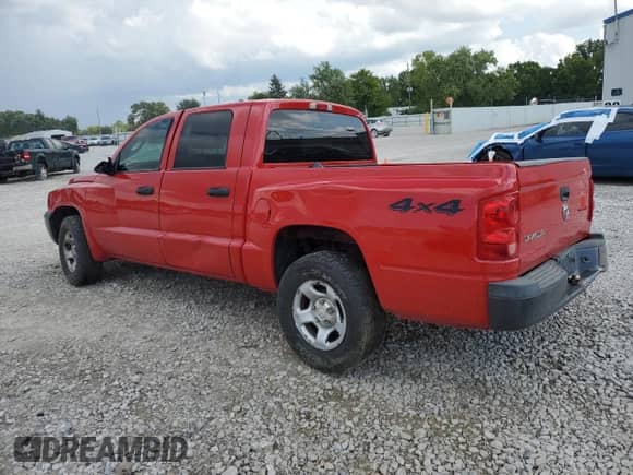 2005 Dodge Dakota ST с VIN 1D7HW28K35S195158, выставлен на аукционе Copart как лот 68875385 с пробегом Не указан миль и Списание • Salvage title. История ставок и продаж доступна на DreamBid. Изображение 2.