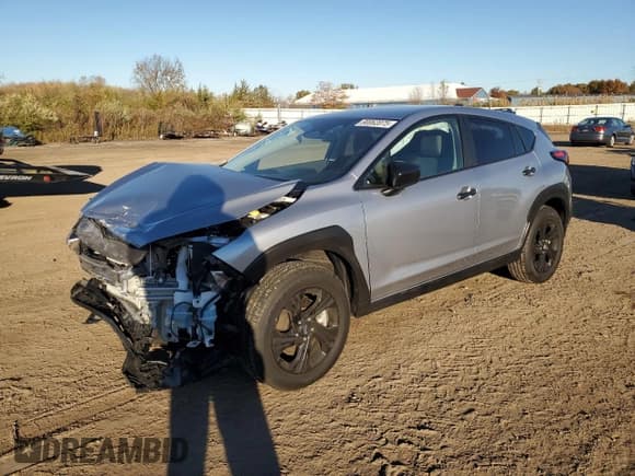 ✅ 2025 Subaru Crosstrek • VIN: JF2GUABC7S8206695 • Лот: 90062075. Опубликован ранее на Copart с пробегом 4 425 миль. Бесплатный доступ к архиву аукционных продаж из США и подробный отчёт об истории автомобиля на DreamBid. Изображение 1.