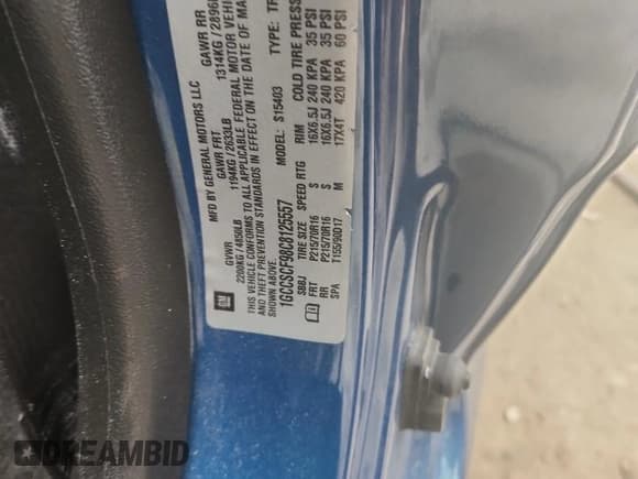 ✅ 2012 Chevrolet Colorado 1LT • VIN: 1GCCSCF98C8125557 • Lot: 91307355. Wystawiony na Copart z przebiegiem 85 379 mil. Bezpłatny archiwum sprzedaży aukcyjnych z USA i szczegółowy raport historii pojazdu na DreamBid. Zdjęcie 12.