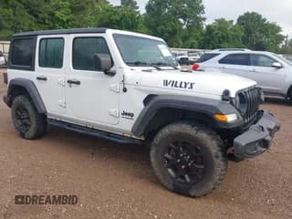 ✅ 2020 Jeep Wrangler Unlimited Freedom • VIN: 1C4HJXDGXLW329337 • Лот: 42127188. Опубликован ранее на IAAI с пробегом 43 348 миль. Бесплатный доступ к архиву аукционных продаж из США и подробный отчёт об истории автомобиля на DreamBid. Изображение 1.