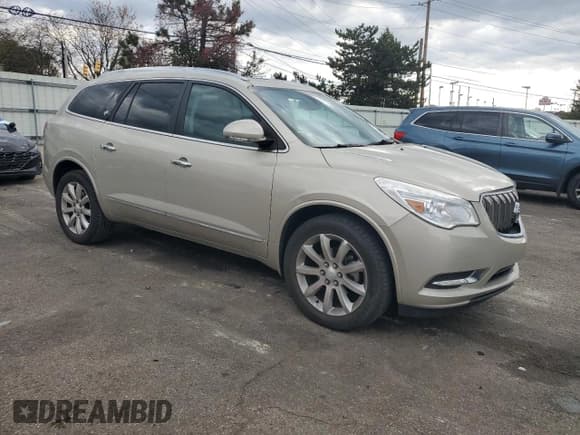 ✅ 2014 Buick Enclave Premium • VIN: 5GAKRCKD8EJ213068 • Lot: 90902535. Listed on Copart with 118,281 mi. Free auction sales archive from the USA and detailed vehicle history report at DreamBid. Image 4.