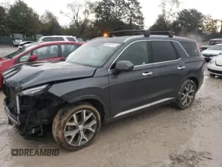 ✅ 2021 Hyundai Palisade Limited • VIN: KM8R54HE9MU175020 • Лот: 90483725. Опубликован ранее на Copart с пробегом 84 627 миль. Бесплатный доступ к архиву аукционных продаж из США и подробный отчёт об истории автомобиля на DreamBid. Изображение 1.
