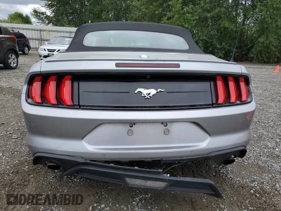 2023 Ford Mustang EcoBoost Premium with VIN 1FATP8UH9P5110944, listed as a Copart auction lot 64450845 with Not provided miles and Clean title. Bid and sale history available at DreamBid. Image 6.