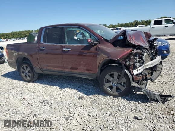 ✅ 2020 Honda Ridgeline RTL-E • VIN: 5FPYK3F79LB025785 • Lot: 71860105. Listed on Copart with Not provided. Free auction sales archive from the USA and detailed vehicle history report at DreamBid. Image 4.