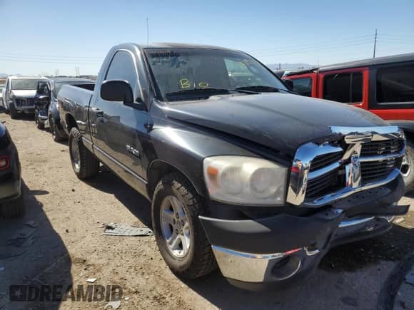 2008 Dodge 1500 ST с VIN 1D7HA16K38J208366, выставлен на аукционе Copart как лот 80272514 с пробегом 125 484 миль миль и Списание • Salvage title. История ставок и продаж доступна на DreamBid. Изображение 4.