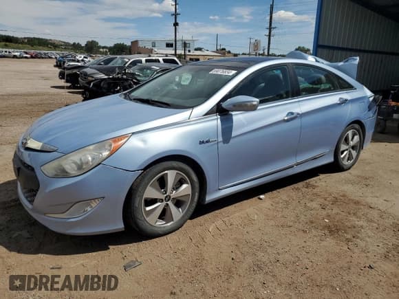 ✅ 2012 Hyundai Sonata Hybrid • VIN: KMHEC4A42CA047479 • Lot: 69076834. Listed on Copart with 171,101 mi. Free auction sales archive from the USA and detailed vehicle history report at DreamBid. Image 1.