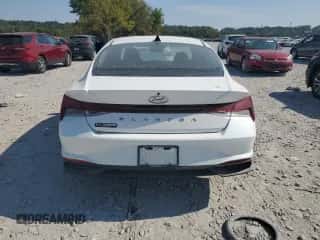 2021 Hyundai Elantra SE with VIN 5NPLL4AG3MH033011, listed as a Copart auction lot 81223655 with 112,642 mi miles and Salvage title. Bid and sale history available at DreamBid. Image 6.