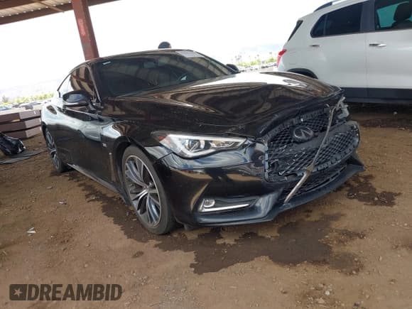 ✅ 2019 Infiniti Q60 Luxe • VIN: JN1EV7EK5KM230979 • Лот: 42041449. Опубликован ранее на IAAI с пробегом 59 970 миль. Бесплатный доступ к архиву аукционных продаж из США и подробный отчёт об истории автомобиля на DreamBid. Изображение 1.