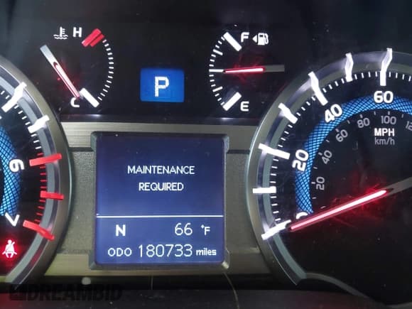 ✅ 2016 Toyota 4Runner SR5 Premium • VIN: JTEBU5JR0G5345948 • Лот: 43331074. Опубликован ранее на IAAI с пробегом 180 733 миль. Бесплатный доступ к архиву аукционных продаж из США и подробный отчёт об истории автомобиля на DreamBid. Изображение 7.